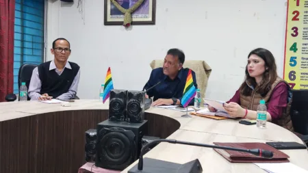 रक्षा मंत्री राजनाथ सिंह के कार्यक्रम को लेकर तैयारियां तेज, सीडीओ ने की समीक्षा बैठक