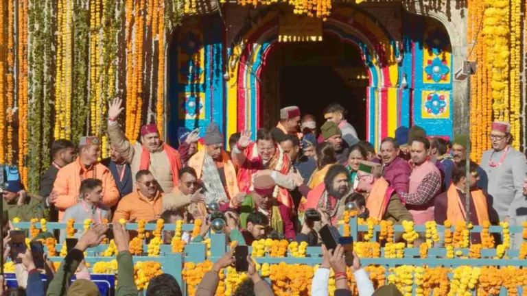 ग्यारहवें ज्योर्तिलिंग श्री केदारनाथ के कपाट विधि-विधान के साथ खुले