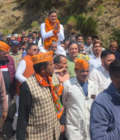 ढोलीगांव-डानशीली-गडूडा मोटर मार्ग का शिलान्यास, 4.95 करोड़ की लागत से बनेगी सड़क