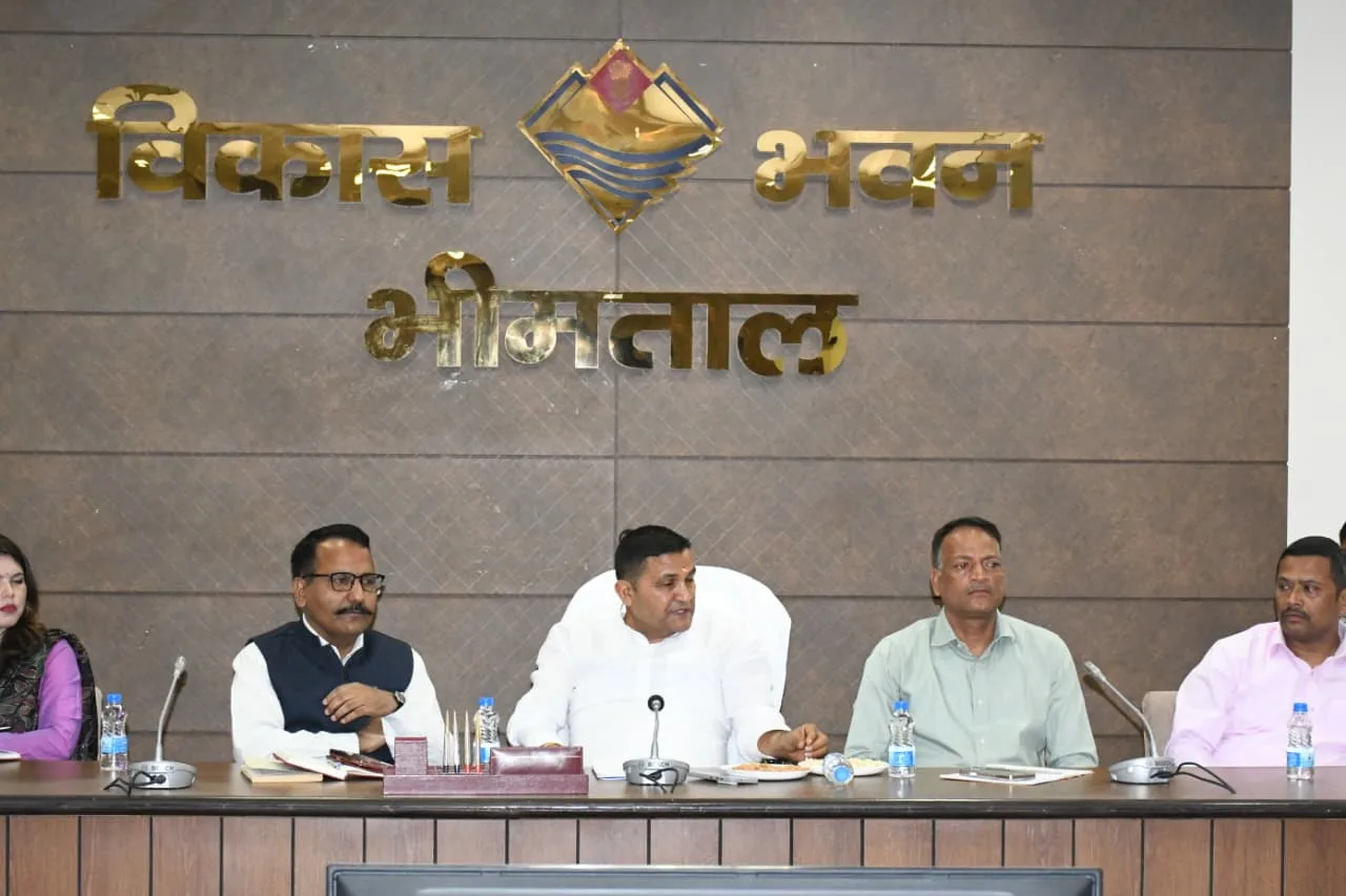 भीमताल में विकास कार्यों की समीक्षा, मंत्री राम सिंह कैड़ा ने दिए सख्त निर्देश