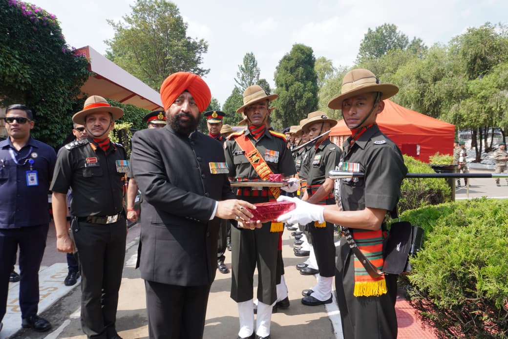 असम रेजिमेंट के अग्निवीरों की पासिंग आउट परेड में शामिल हुए राज्यपाल, राष्ट्रसेवा का दिलाया संकल्प