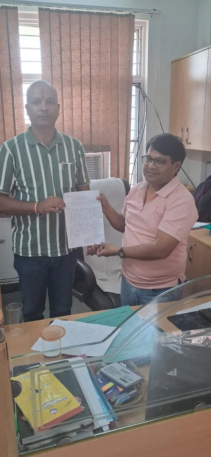 तीलू रौतेली पेंशन में लाभार्थियों को राहत दिलाने की मांग, निदेशक समाज कल्याण से मिले मनोज शर्मा