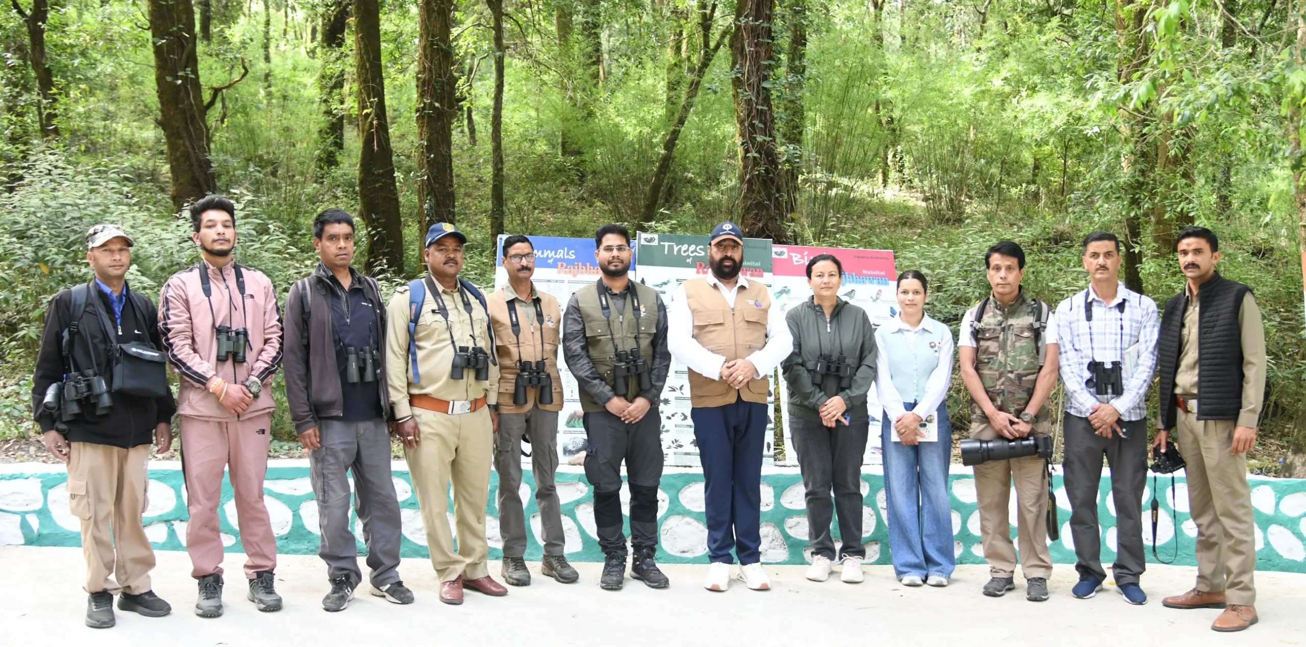 राज्यपाल ने लोक भवन में की बर्ड वॉचिंग, बोले- प्रकृति संरक्षण में जनभागीदारी जरूरी