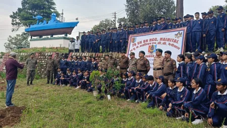 एनसीसी शिविर में कैडेट्स ने सीखे ड्रोन संचालन के गुर, पर्यावरण संरक्षण का लिया संकल्प