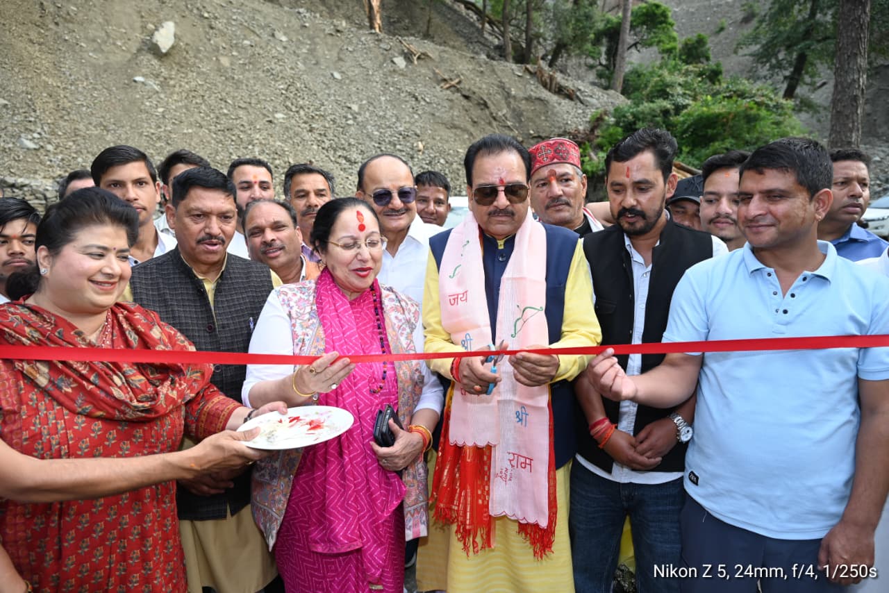 कैंचीधाम बायपास से जाम से मिलेगी राहत, सांसद अजय भट्ट ने किया शुभारंभ