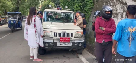 नैनीताल में अवैध रेंटल बाइकों पर परिवहन विभाग का शिकंजा, 74 वाहनों के चालान