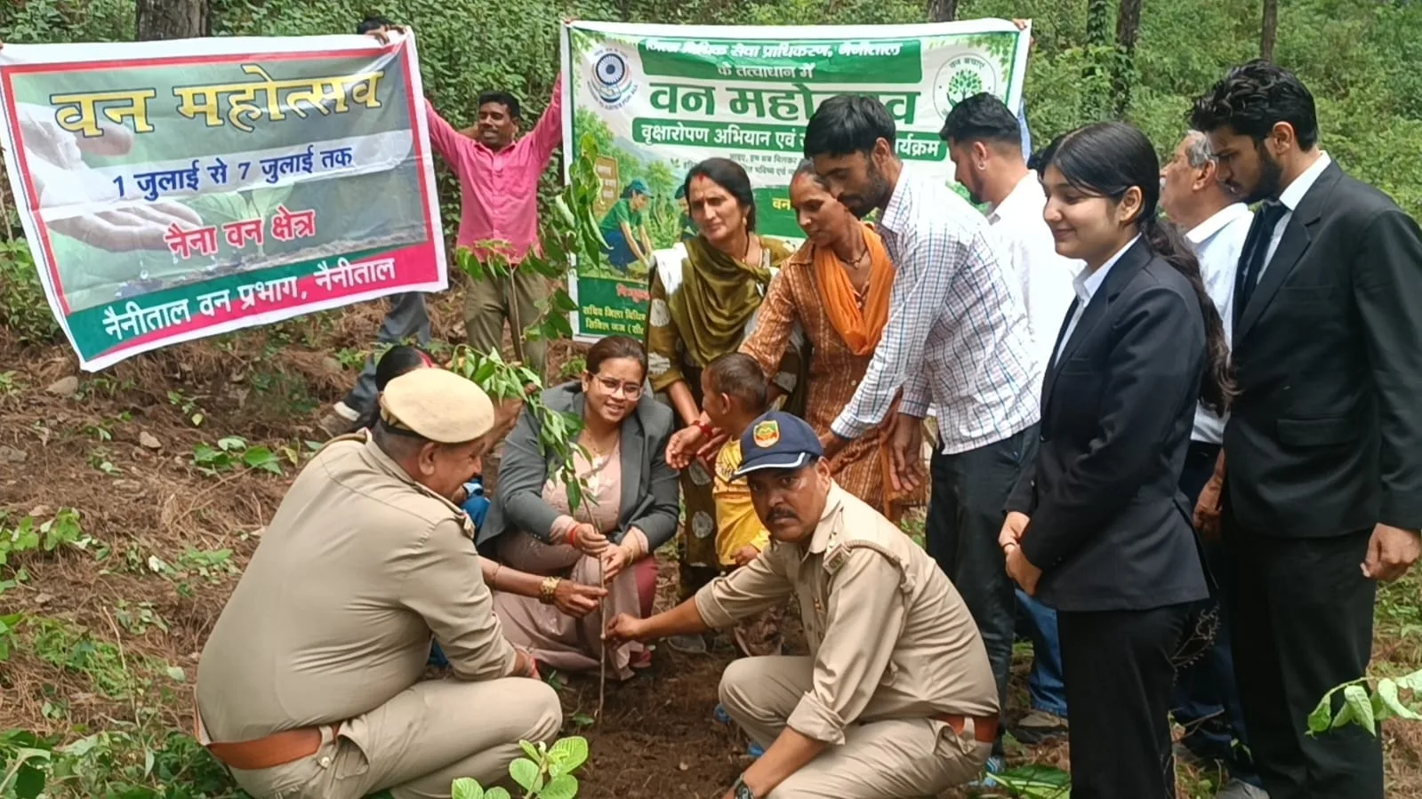 वन महोत्सव सप्ताह: बजून, पाटीयाखान और फगुनियाखेत में 200 से अधिक पौधों का रोपण