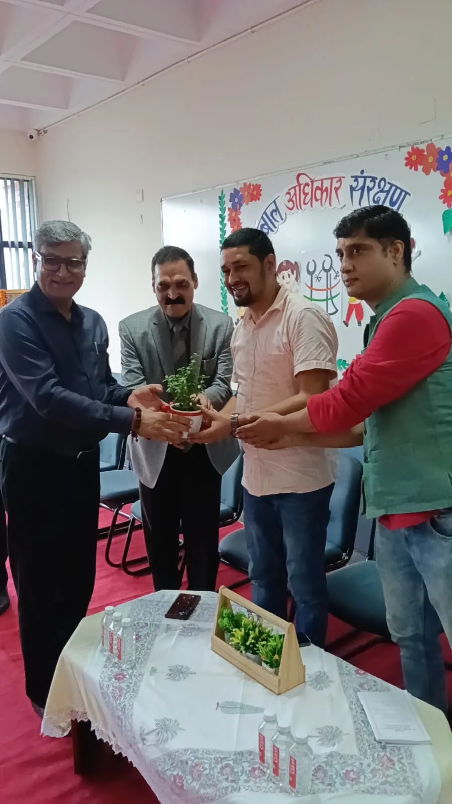 आर्यमन बिड़ला स्कूल में बाल अधिकारों को लेकर स्नेही संवाद कार्यक्रम आयोजित