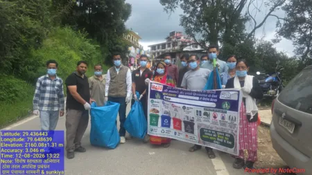 जनपद के 52 स्थानों पर चला स्वच्छता अभियान, सिंगल यूज प्लास्टिक व ठोस अपशिष्ट किया एकत्र